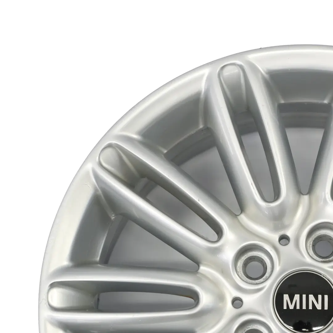 Mini F55 F56 Silver Wheel Alloy Rim 17" 7J ET:54 Tentacle Spoke 500 6856099
