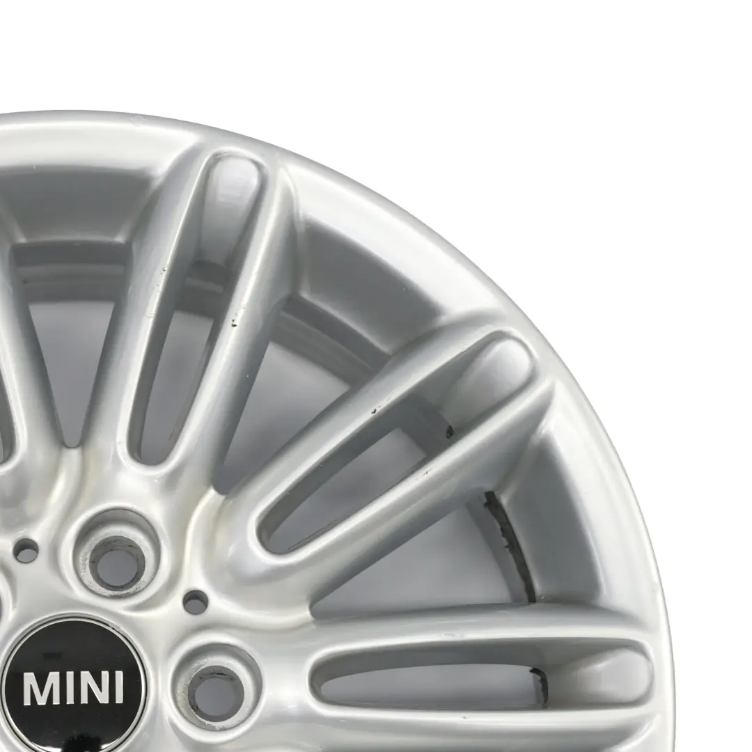 Mini F55 F56 Silver Wheel Alloy Rim 17" 7J ET:54 Tentacle Spoke 500 6856099