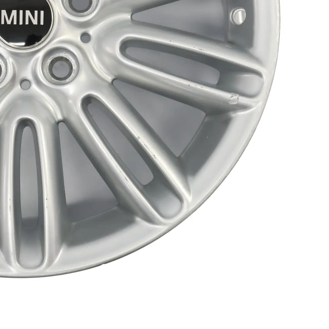 Mini F55 F56 Silver Wheel Alloy Rim 17" 7J ET:54 Tentacle Spoke 500 6856099