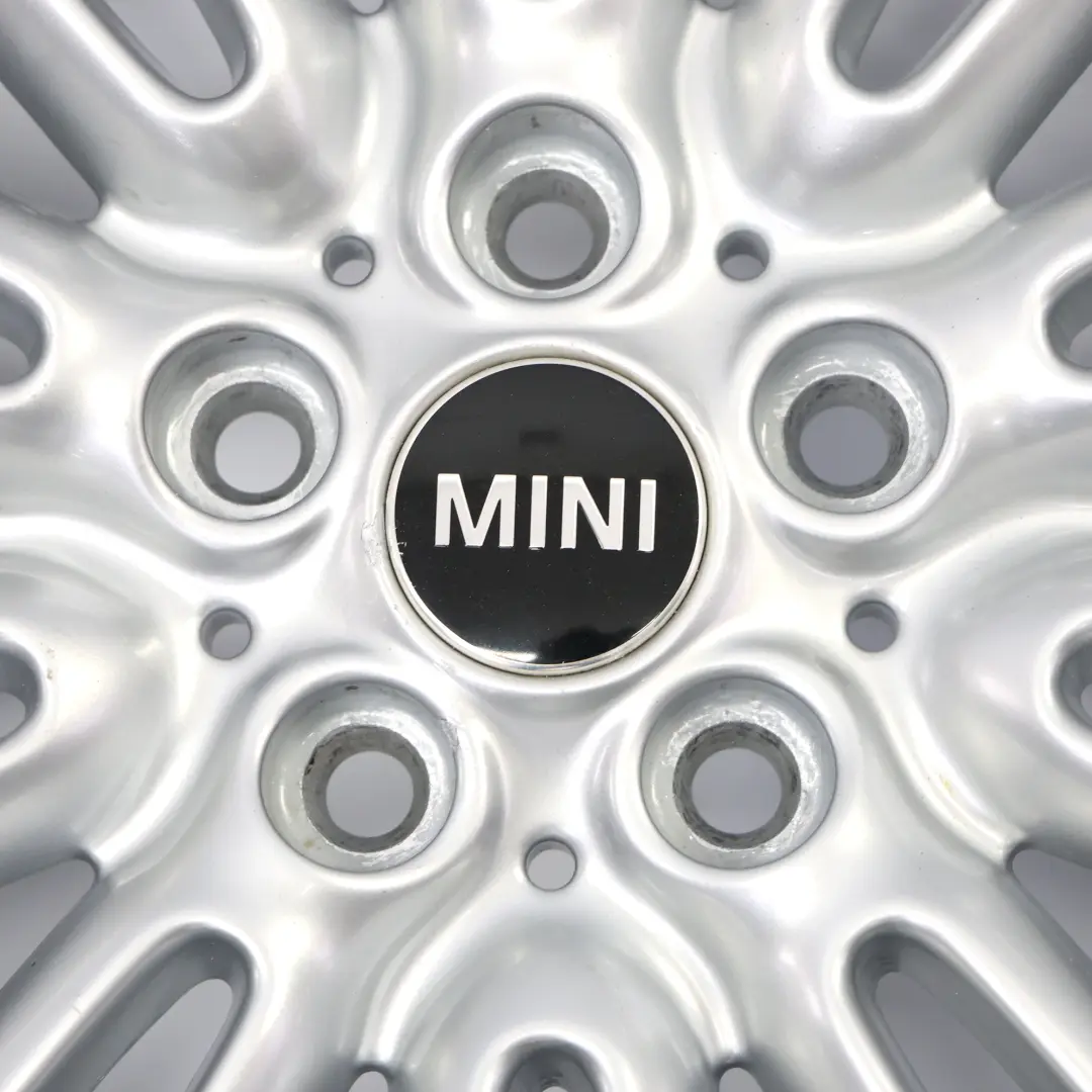 Mini F55 F56 Silver Wheel Alloy Rim 17" 7J ET:54 Tentacle Spoke 500 6856099