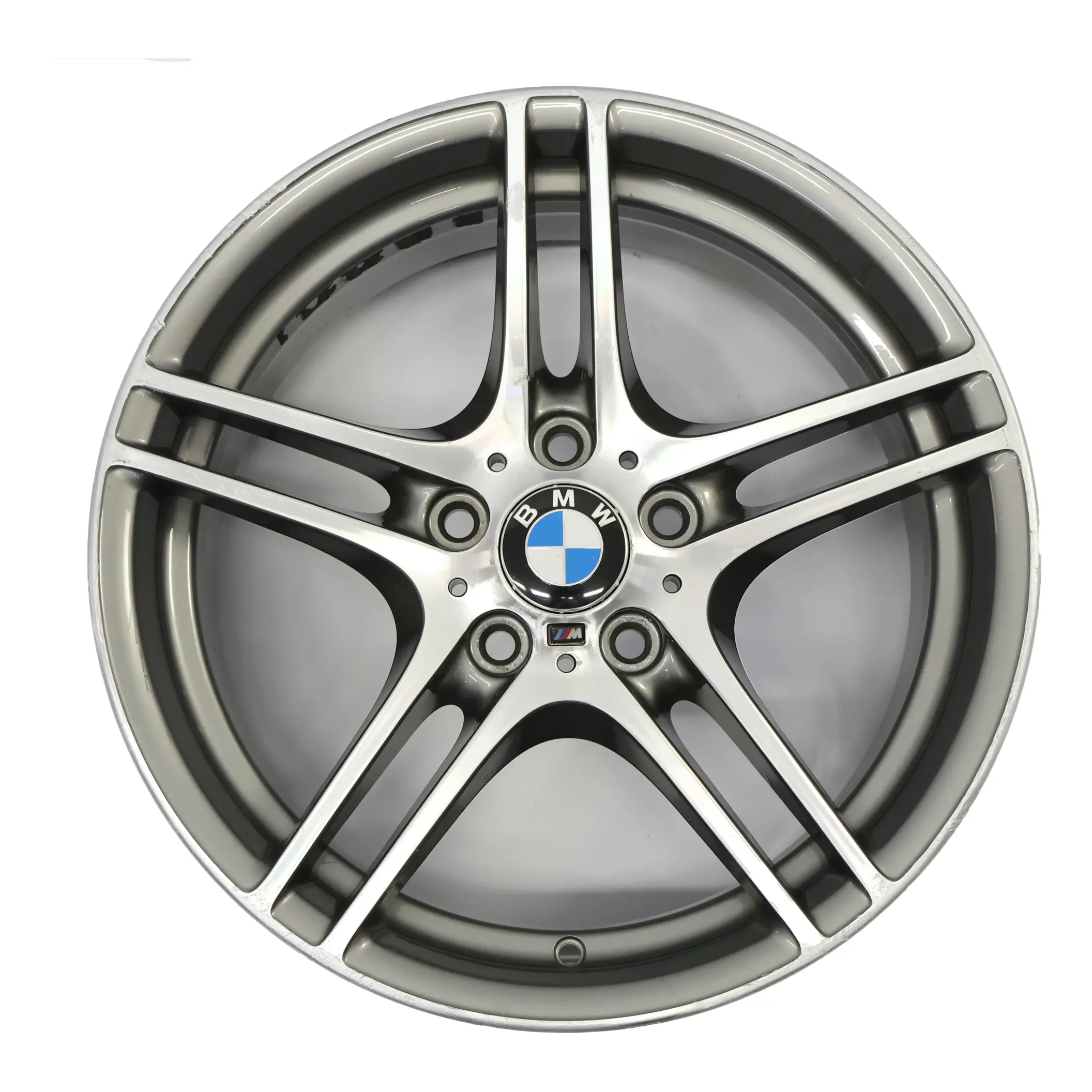 BMW E81 E87 Front Wheel Alloy Rim M Performance Double Spoke 313M 18" 7,5J ET:49