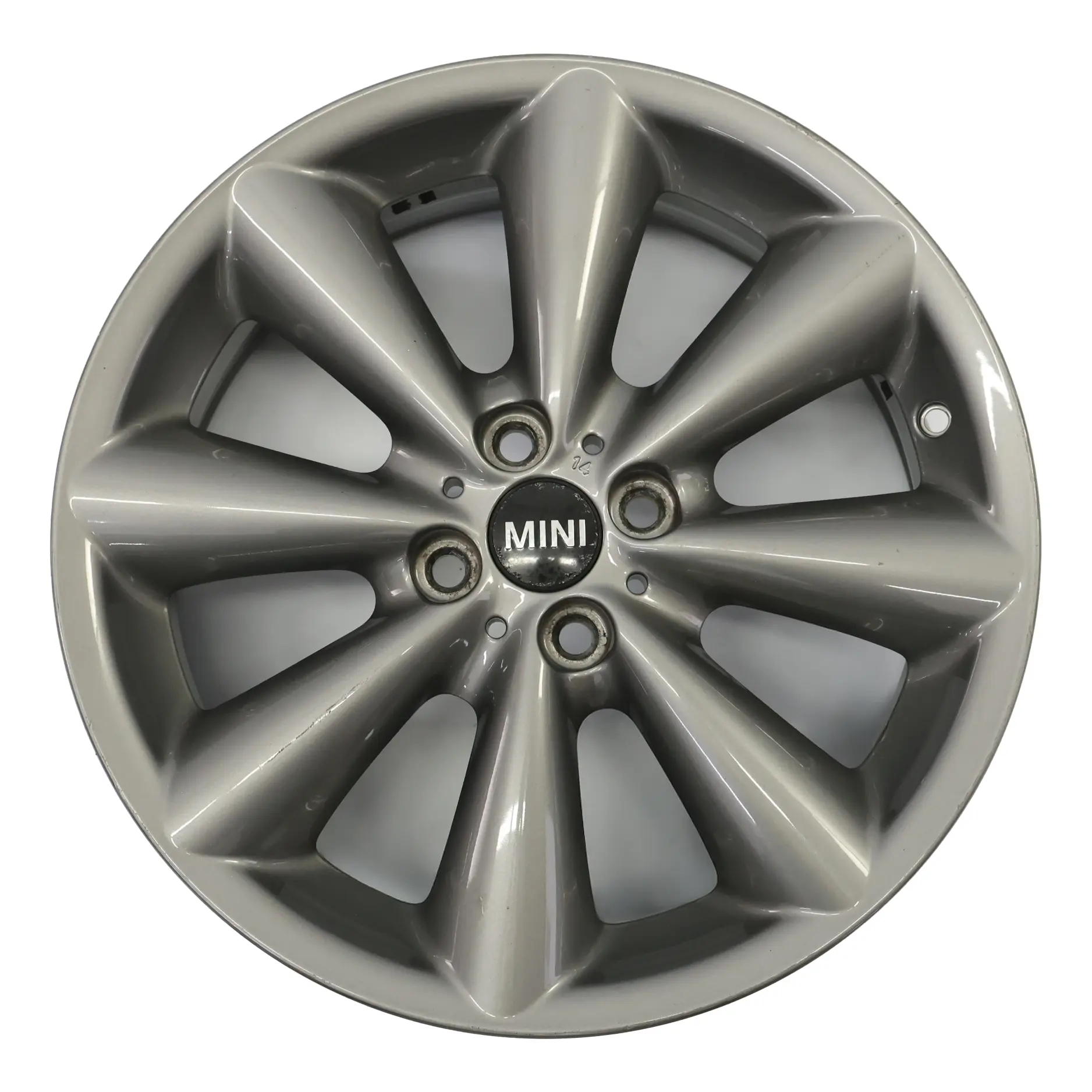 Mini R55 R56 R57 Grey Wheel Alloy Rim 17" 7J ET:48 Conical Spoke 121 6857070