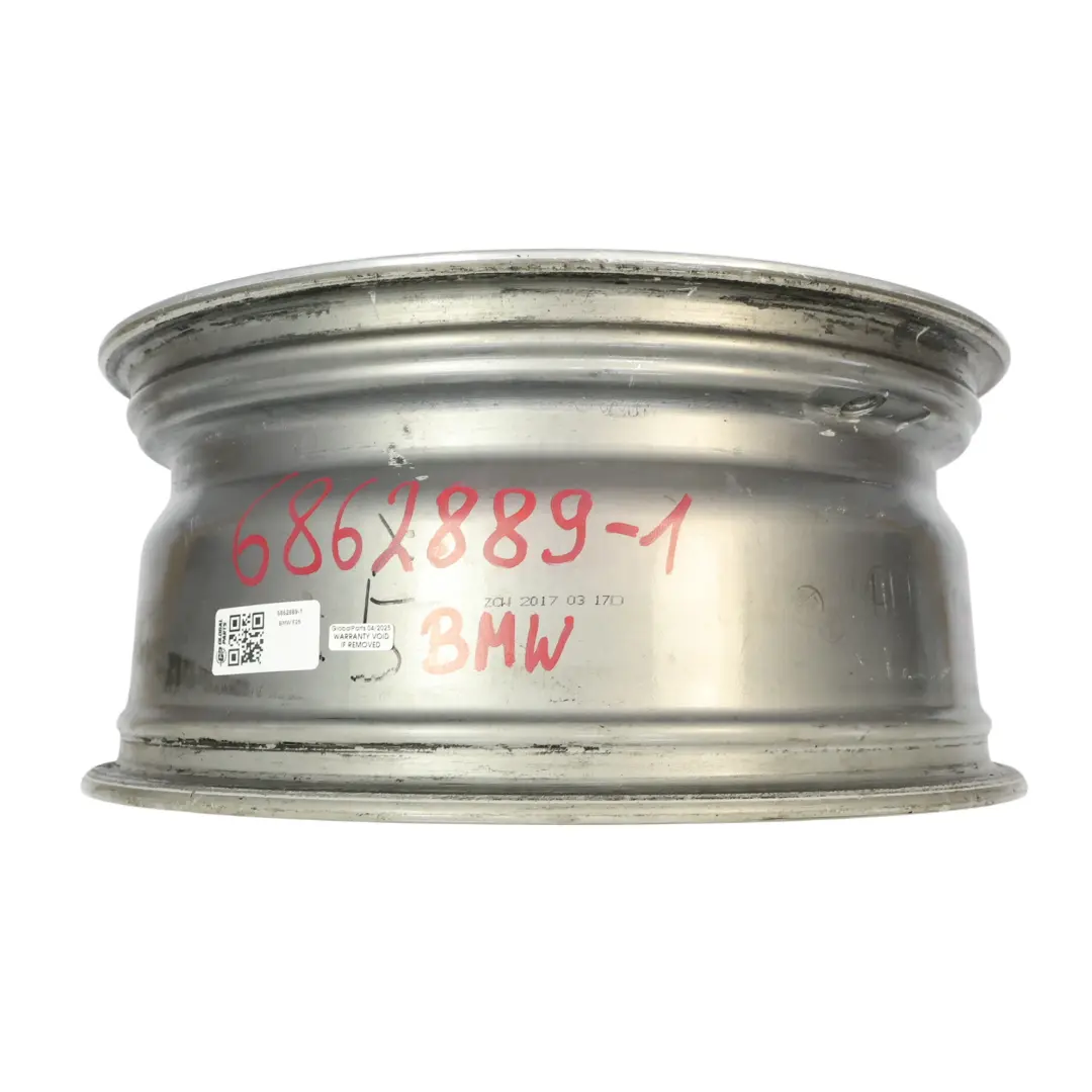 BMW X3 F25 X4 F26 Gris Férrico Llanta aleación 18" Y Spoke 607 8J ET:43 6862889