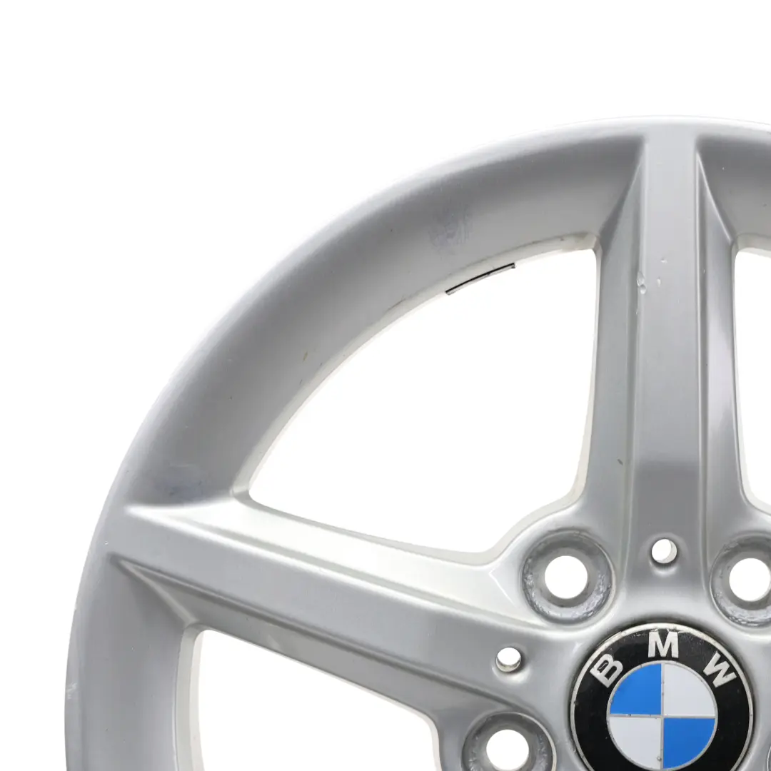 BMW F20 F21 F22 F23 Silver Wheel Alloy Rim 16" 7J ET:40 6866302 Star Spoke 654