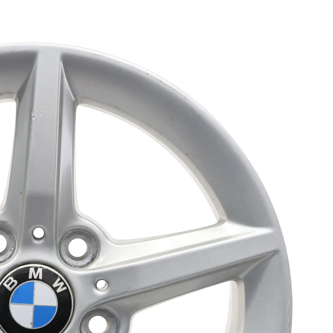 BMW F20 F21 F22 F23 Silver Wheel Alloy Rim 16" 7J ET:40 6866302 Star Spoke 654
