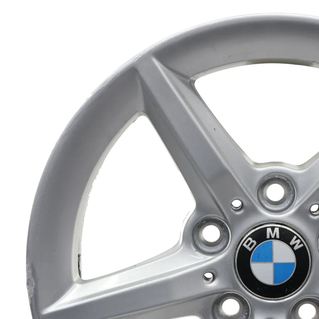 BMW F20 F21 F22 F23 Silver Wheel Alloy Rim 16" ET:40 7J 6866302 Star Spoke 654