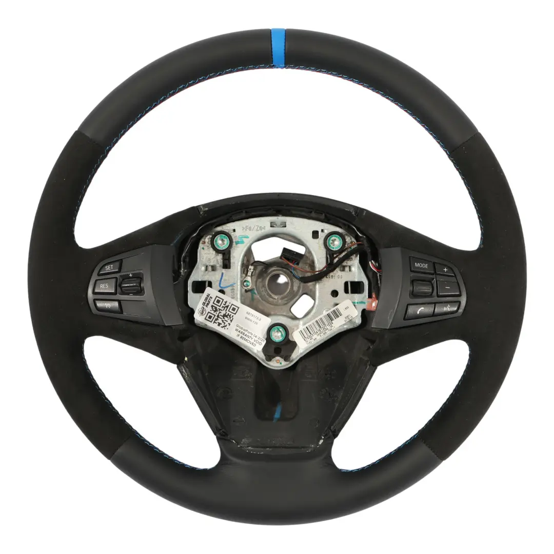 Volant BMW X3 F25 X4 F26 NEUF Cuir Noir Alcantara Multifonction