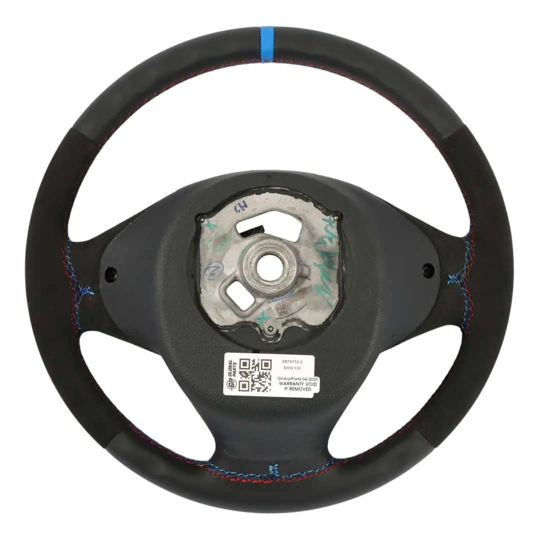 Volant BMW X3 F25 X4 F26 NEUF Cuir Noir Alcantara Multifonction