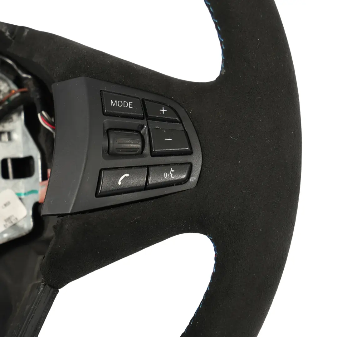 Volant BMW X3 F25 X4 F26 NEUF Cuir Noir Alcantara Multifonction