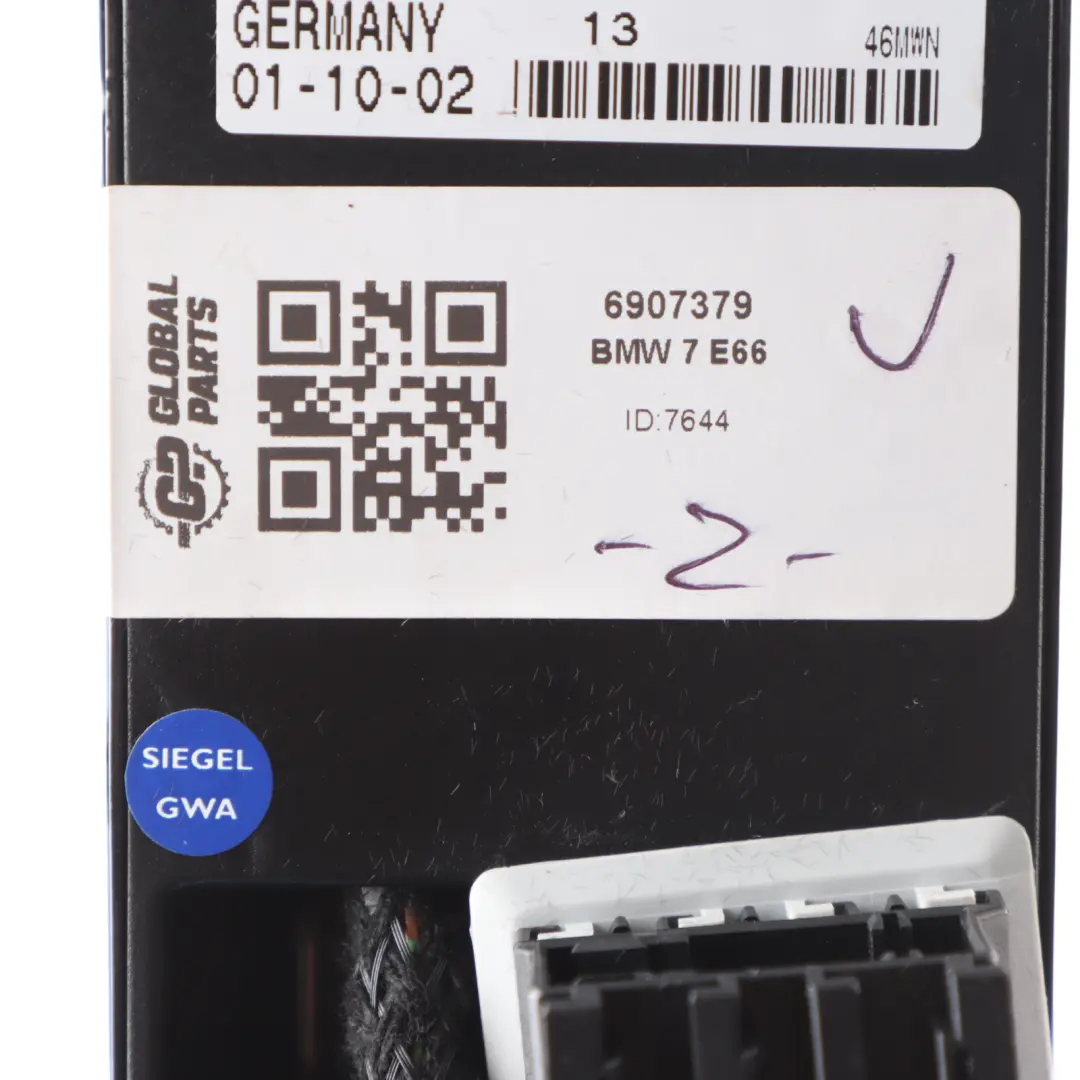 BMW E66 Tandem Car Telephone Eject Box Port Phone Storage 6907379