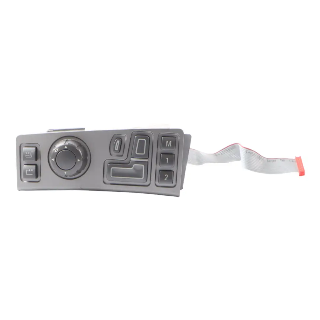BMW E66 Rear Seat Adjustment Control Switch Panel Left N/S 6918413