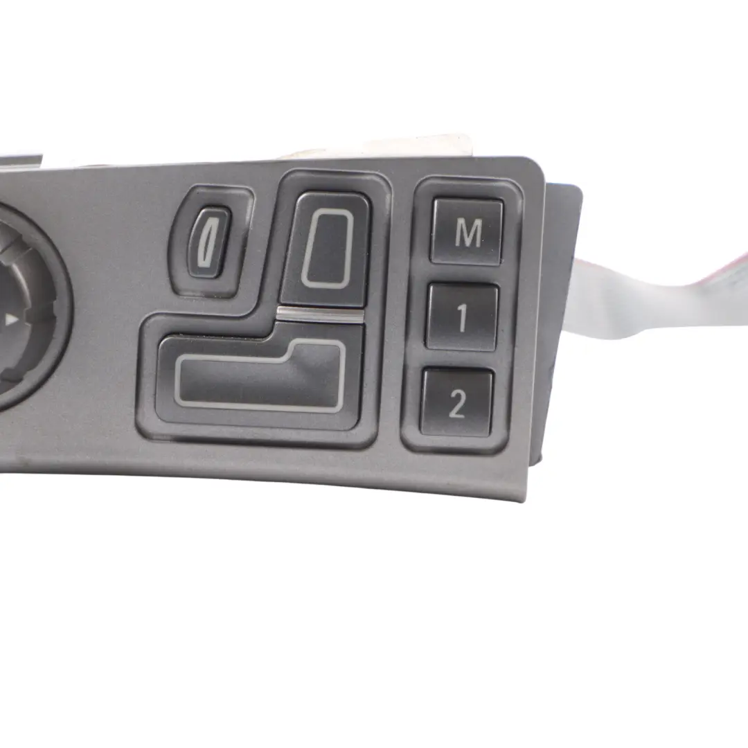 BMW E66 Rear Seat Adjustment Control Switch Panel Left N/S 6918413