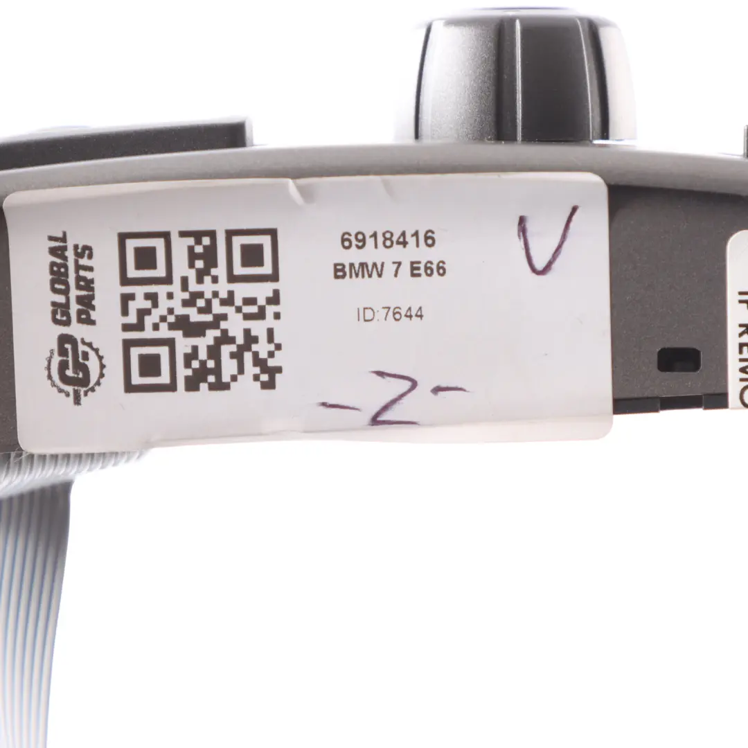 BMW E66 Rear Seat Adjustment Control Switch Panel Right O/S 6918416