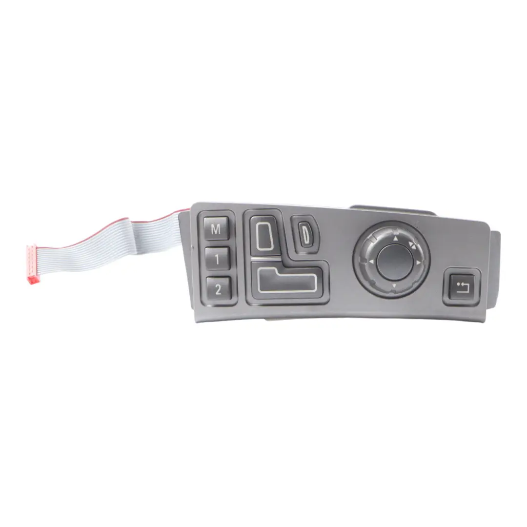 BMW E66 Rear Seat Adjustment Control Switch Panel Right O/S 6918416