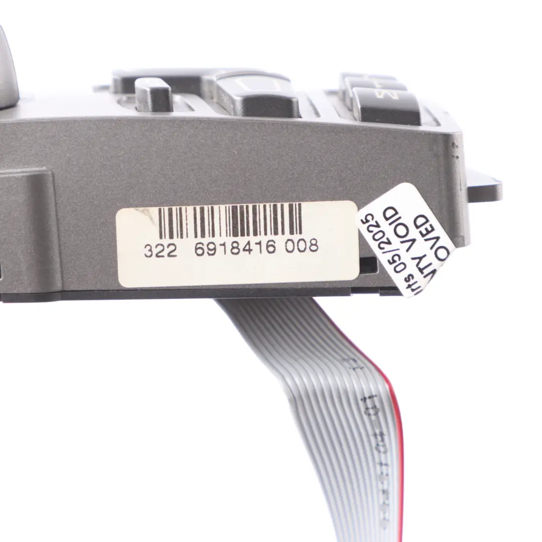 BMW E66 Rear Seat Adjustment Control Switch Panel Right O/S 6918416