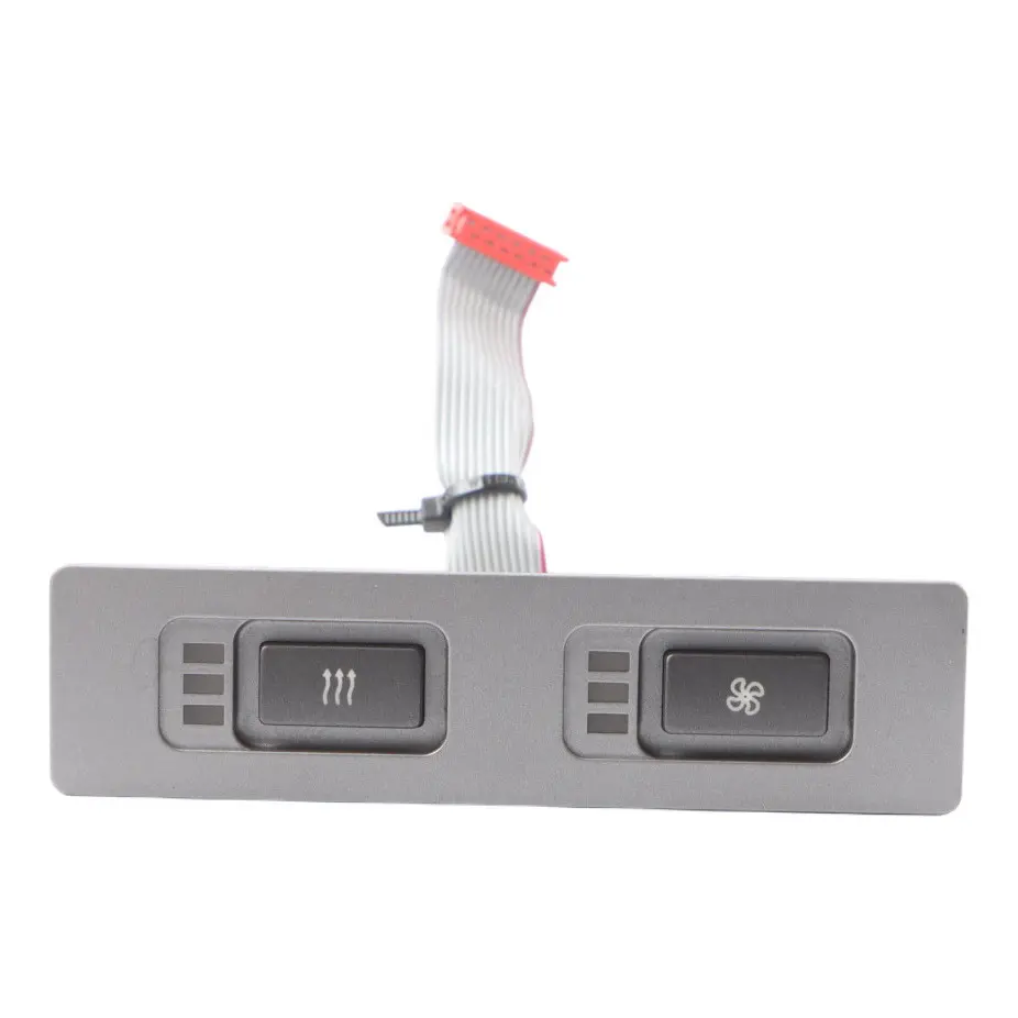 BMW E66 Rear A/C Air Conditioning Heating Switch Block Panel Left N/S 6918429
