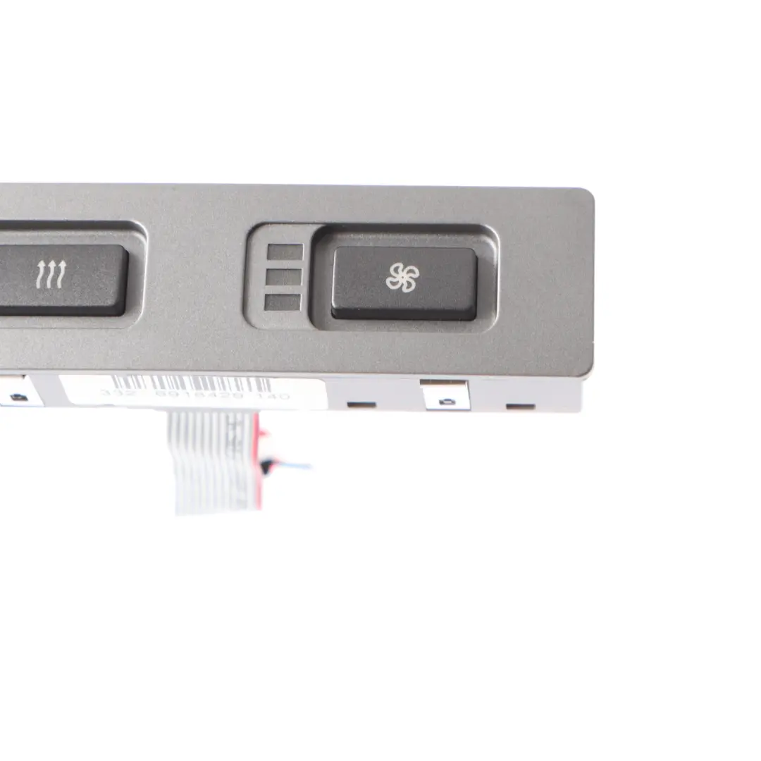 BMW E66 Rear A/C Air Conditioning Heating Switch Block Panel Left N/S 6918429
