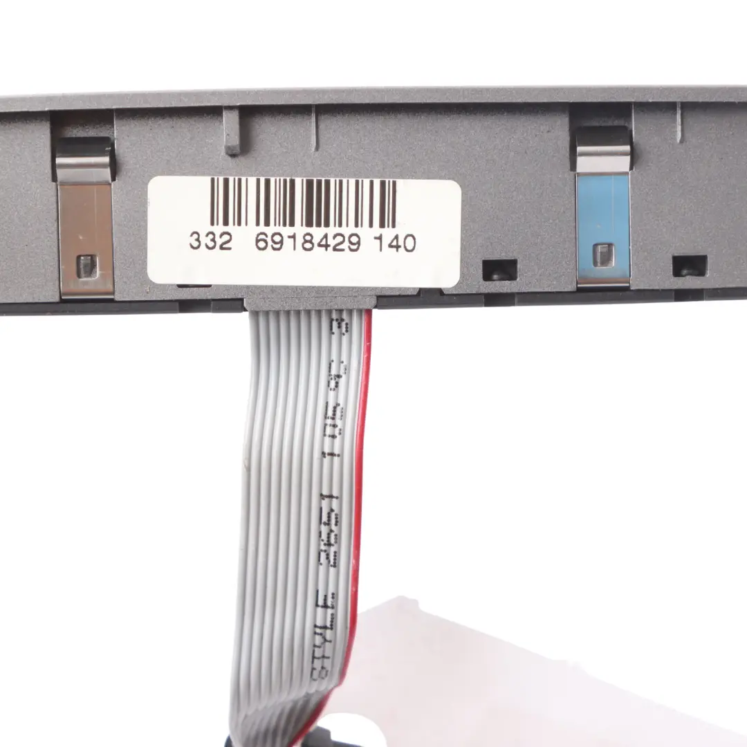 BMW E66 Rear A/C Air Conditioning Heating Switch Block Panel Left N/S 6918429