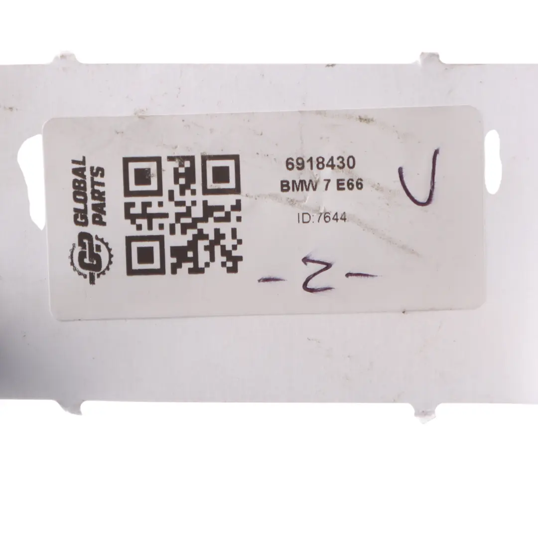 BMW E66 Rear A/C Air Conditioning Heating Switch Block Panel Right O/S 6918430