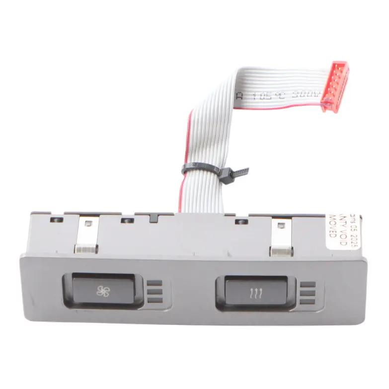 BMW E66 Rear A/C Air Conditioning Heating Switch Block Panel Right O/S 6918430
