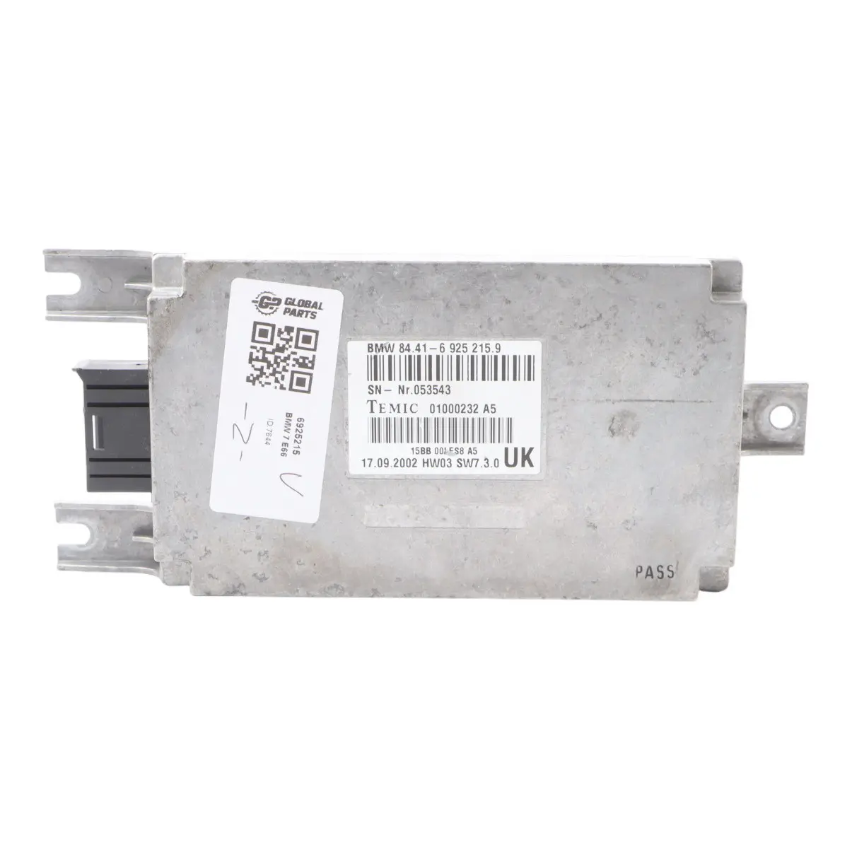 BMW E65 E66 E67 Control Unit Voice Input System Module 6925215
