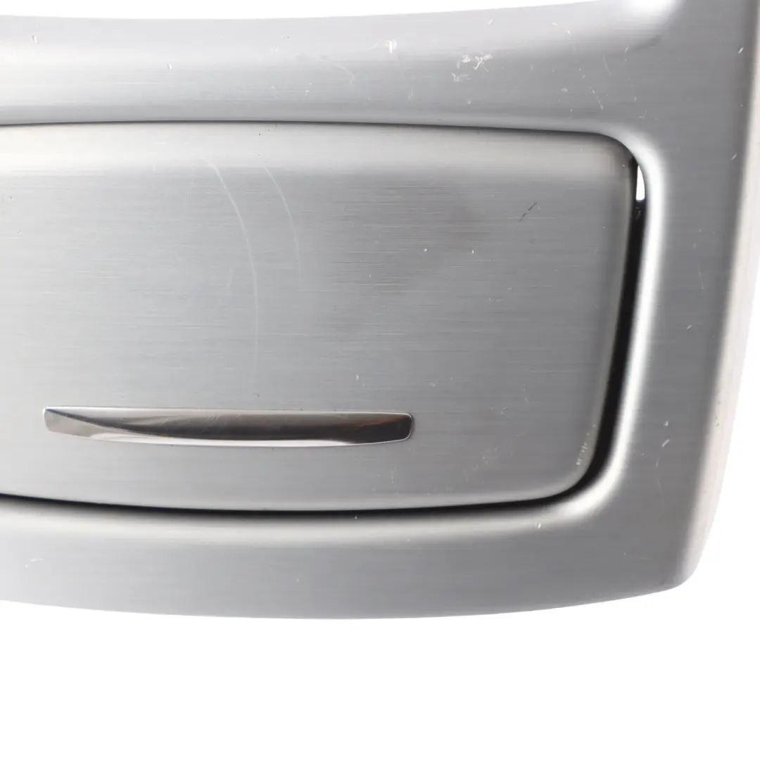 BMW E92 E93 Trim Cover Ashtray Rear Console Titan II Silver 6960672
