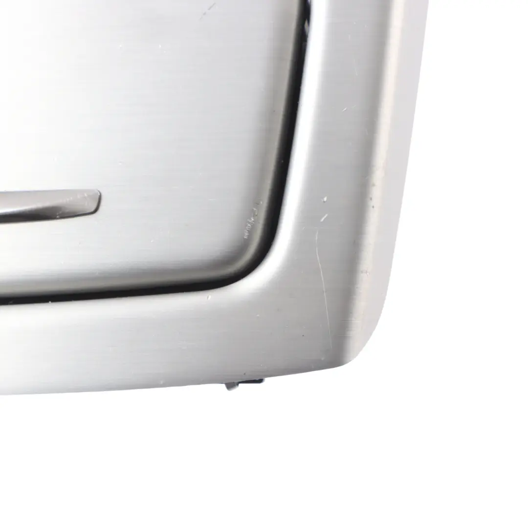 BMW E92 E93 Trim Cover Ashtray Rear Console Titan II Silver 6960672