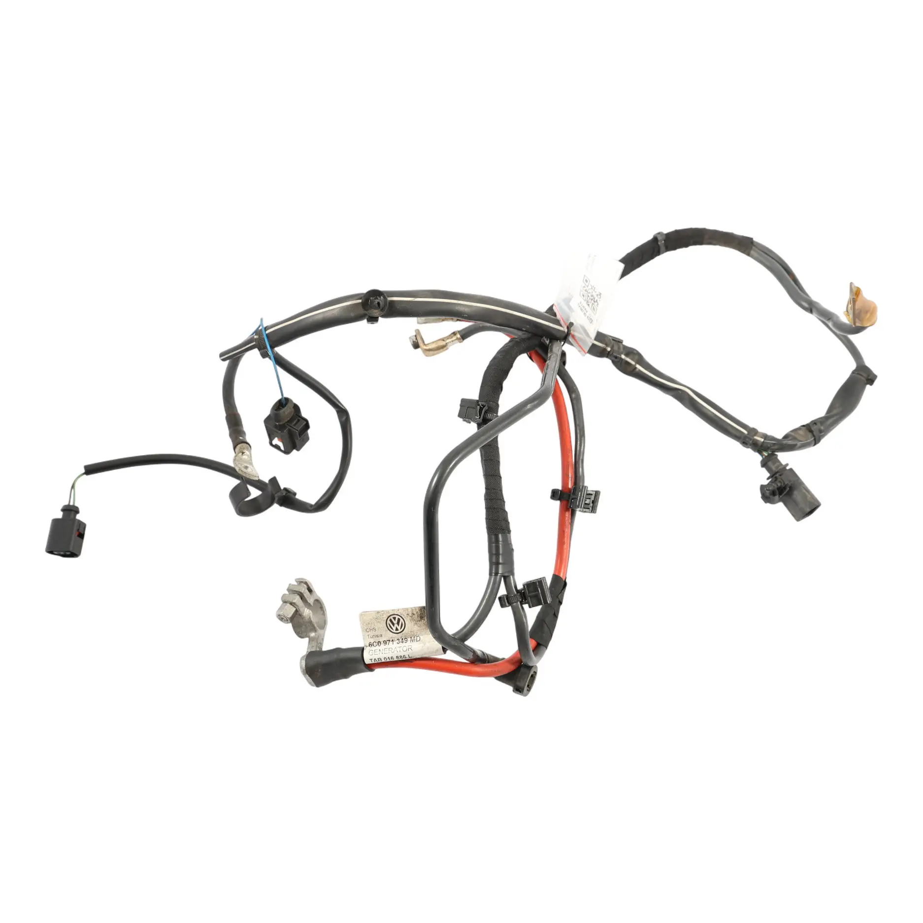 Cavo Batteria VW Polo 6R Audi A1 8X Avviamento Alternatore Cablaggio 6C0971349MD