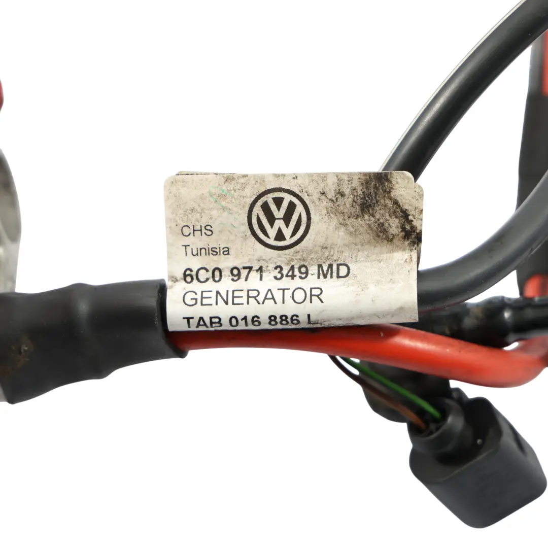 Cavo Batteria VW Polo 6R Audi A1 8X Avviamento Alternatore Cablaggio 6C0971349MD