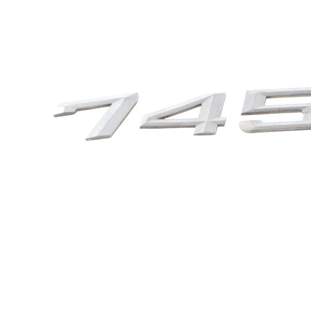 BMW E66 745Li Rear Adhered Boot Trunk Lid Emblem Lettering 7033243