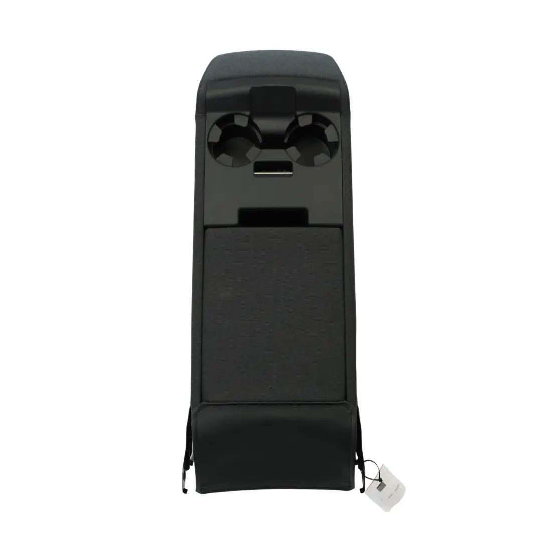 BMW E60 Rear Seat Centre Armrest Shelf Cup Holder Cloth Anthrazit 7071616