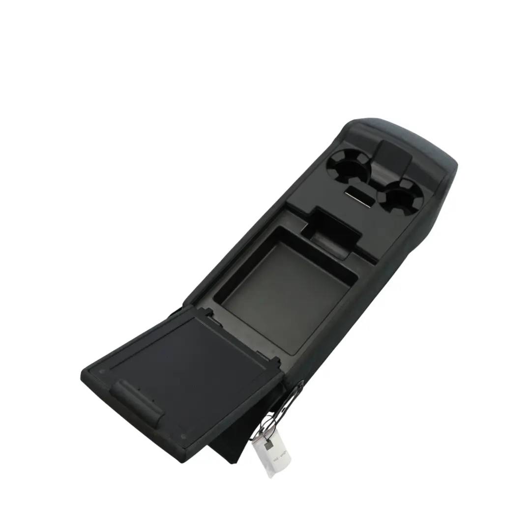 BMW E60 Rear Seat Centre Armrest Shelf Cup Holder Cloth Anthrazit 7071616