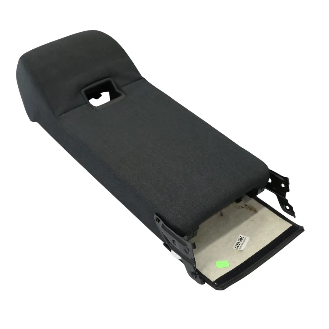 BMW E60 Rear Seat Centre Armrest Shelf Cup Holder Cloth Anthrazit 7071616