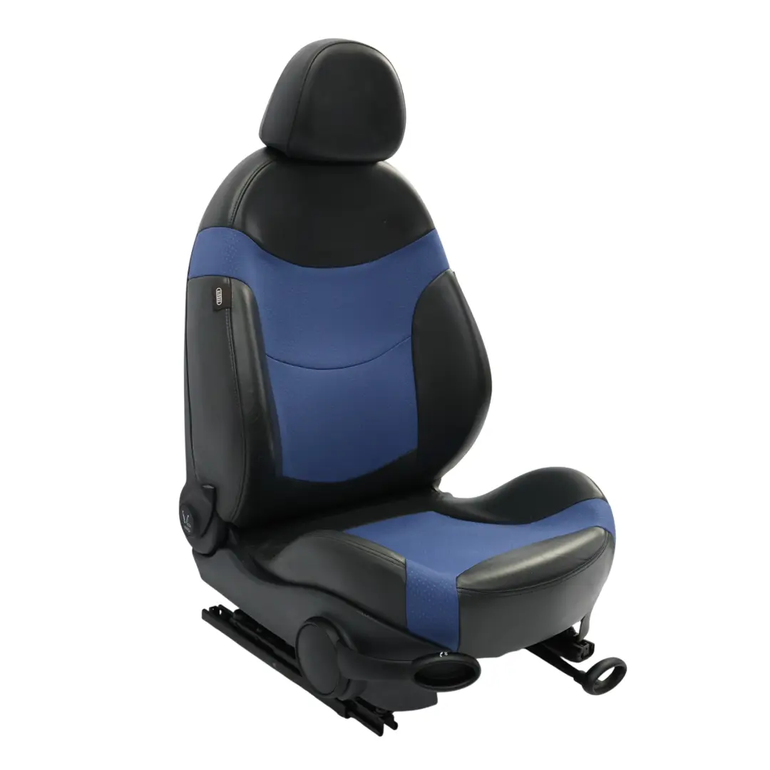 Mini Cooper S R50 R53 Front Right O/S Sport Cloth / Leather Seat Satellite Blue