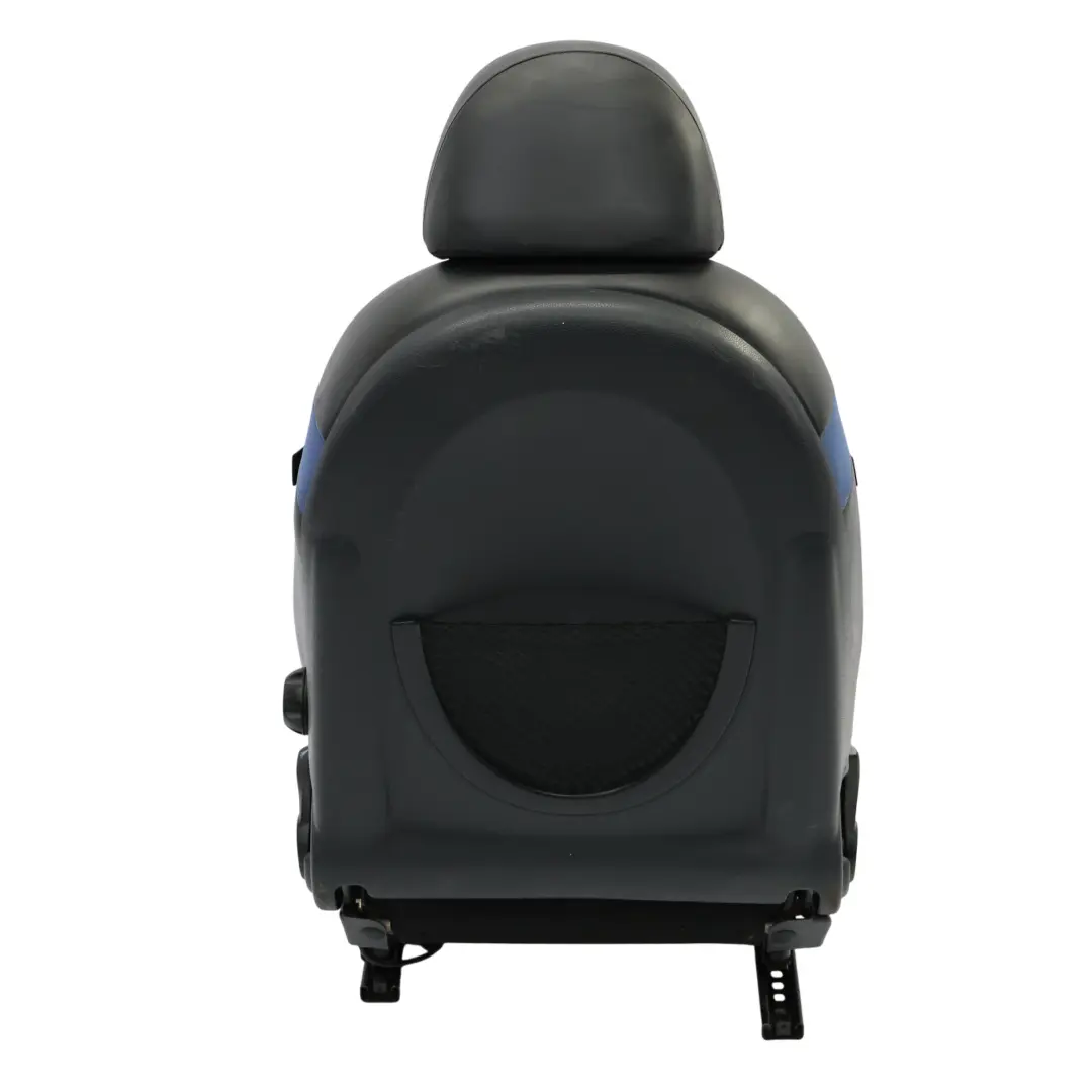 Mini Cooper S R50 R53 Front Right O/S Sport Cloth / Leather Seat Satellite Blue