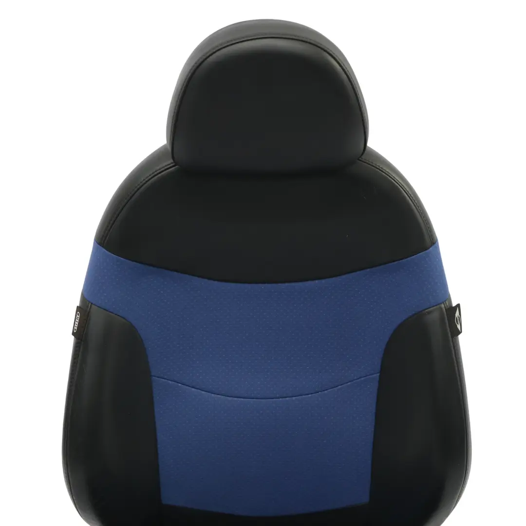 Mini Cooper S R50 R53 Front Right O/S Sport Cloth / Leather Seat Satellite Blue