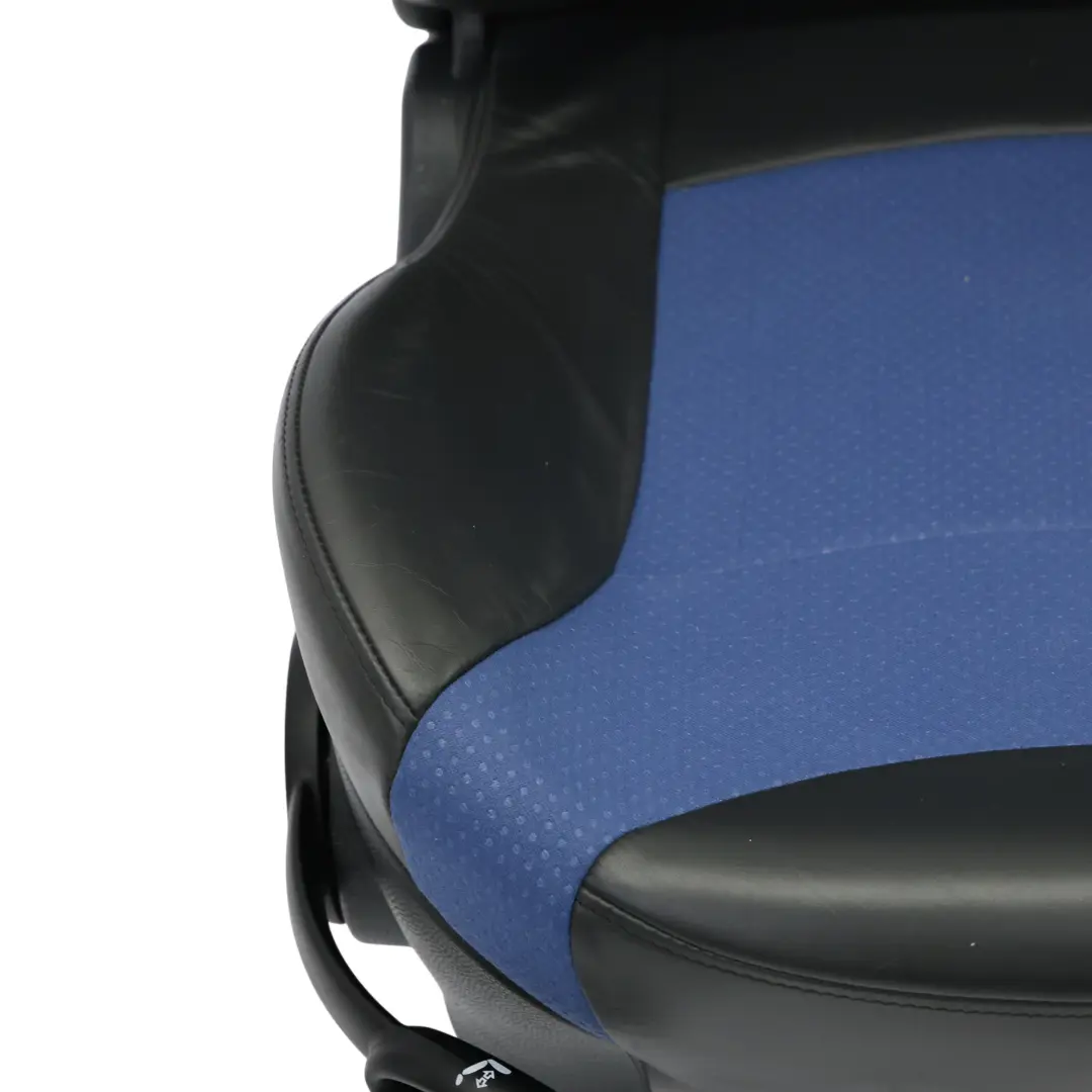 Mini Cooper S R50 R53 Front Right O/S Sport Cloth / Leather Seat Satellite Blue