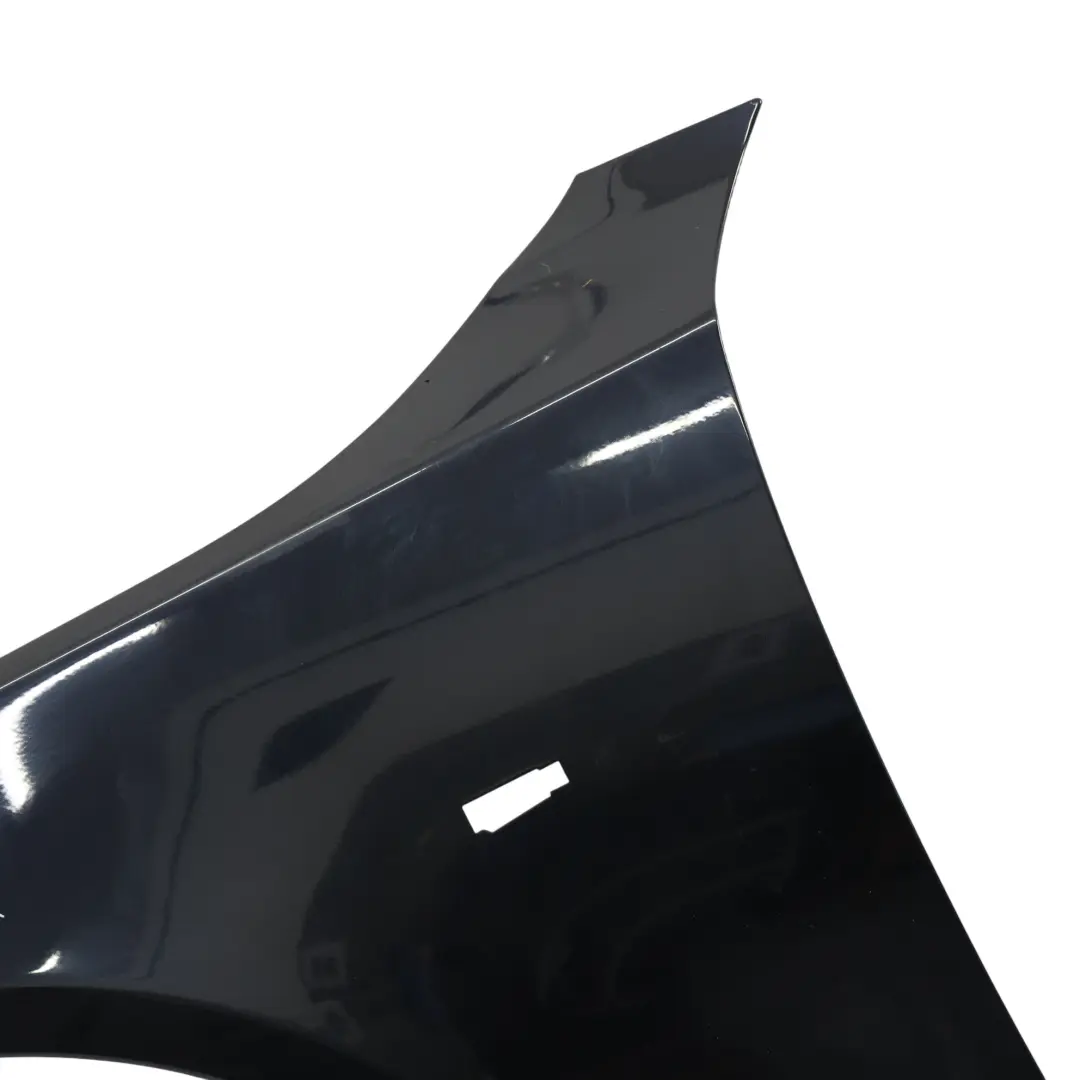 BMW E60 E61 Błotnik Lewy Przedni Carbonschwarz Czarny Metalik - 416