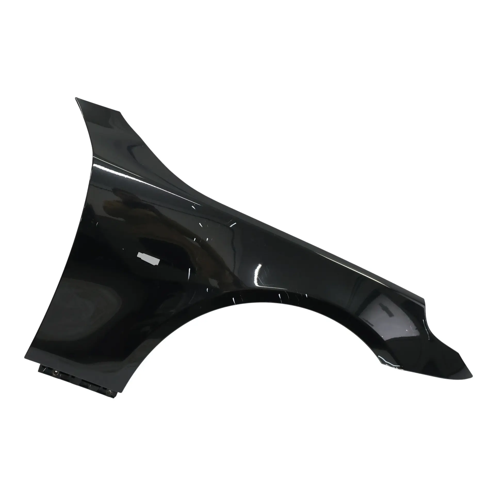 BMW E60 Side Wing Panel Fender Front Right O/S Black Sapphire Metallic - 475