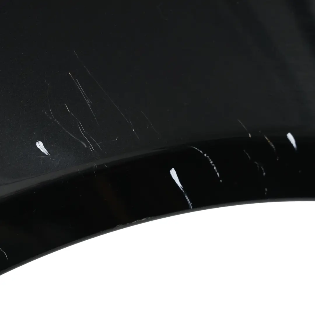BMW E60 Side Wing Panel Fender Front Right O/S Black Sapphire Metallic - 475