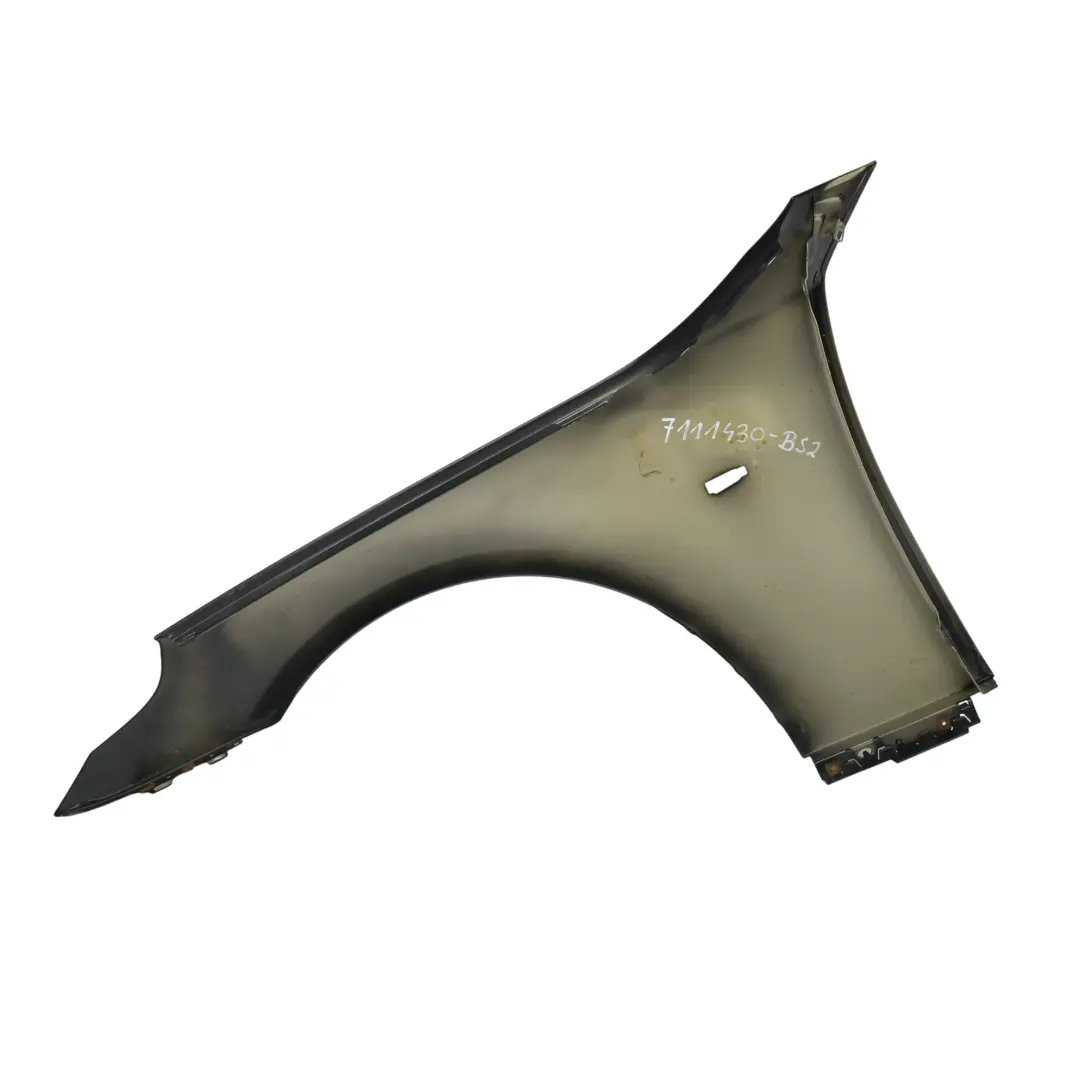 BMW E60 Side Wing Panel Fender Front Right O/S Black Sapphire Metallic - 475