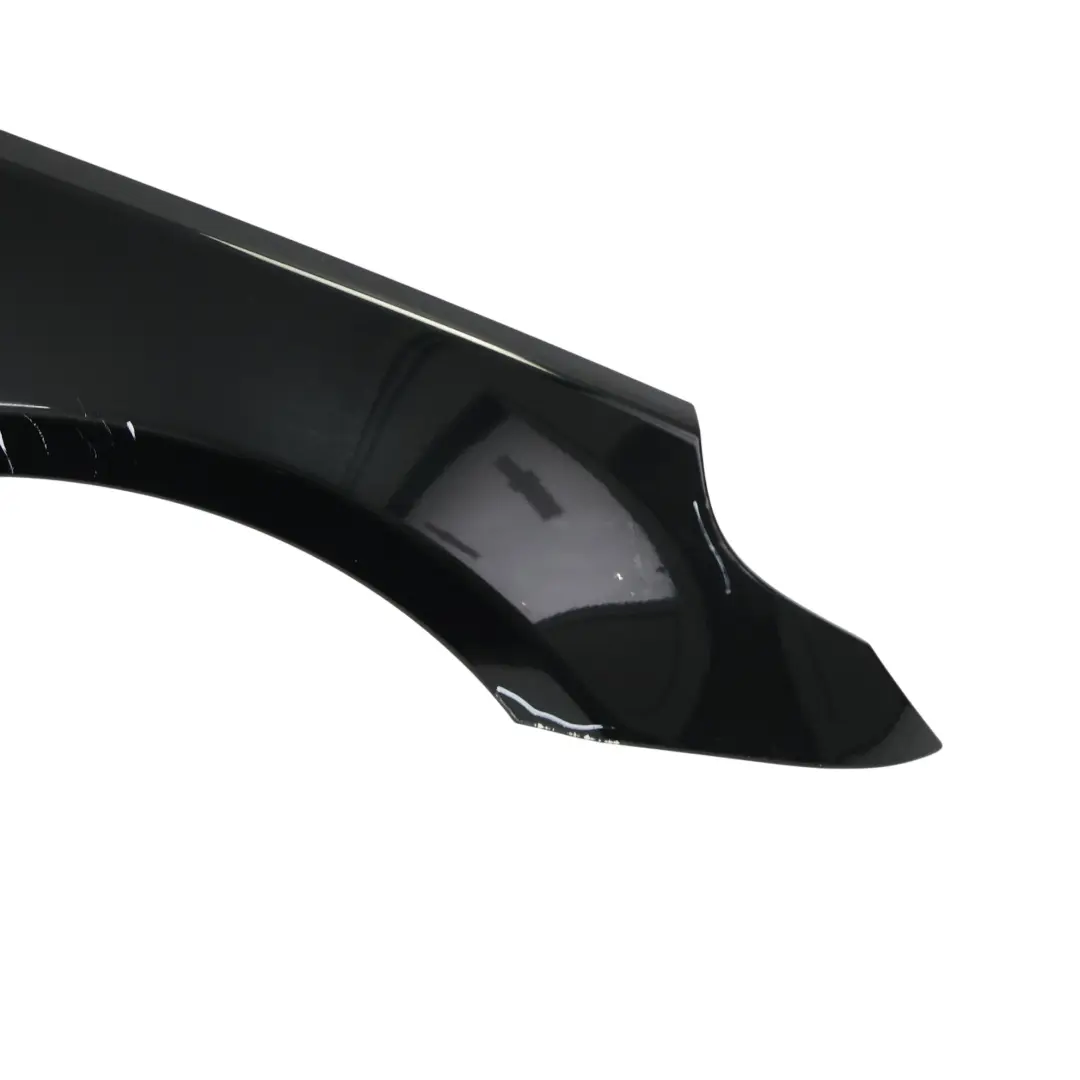 BMW E60 Side Wing Panel Fender Front Right O/S Black Sapphire Metallic - 475