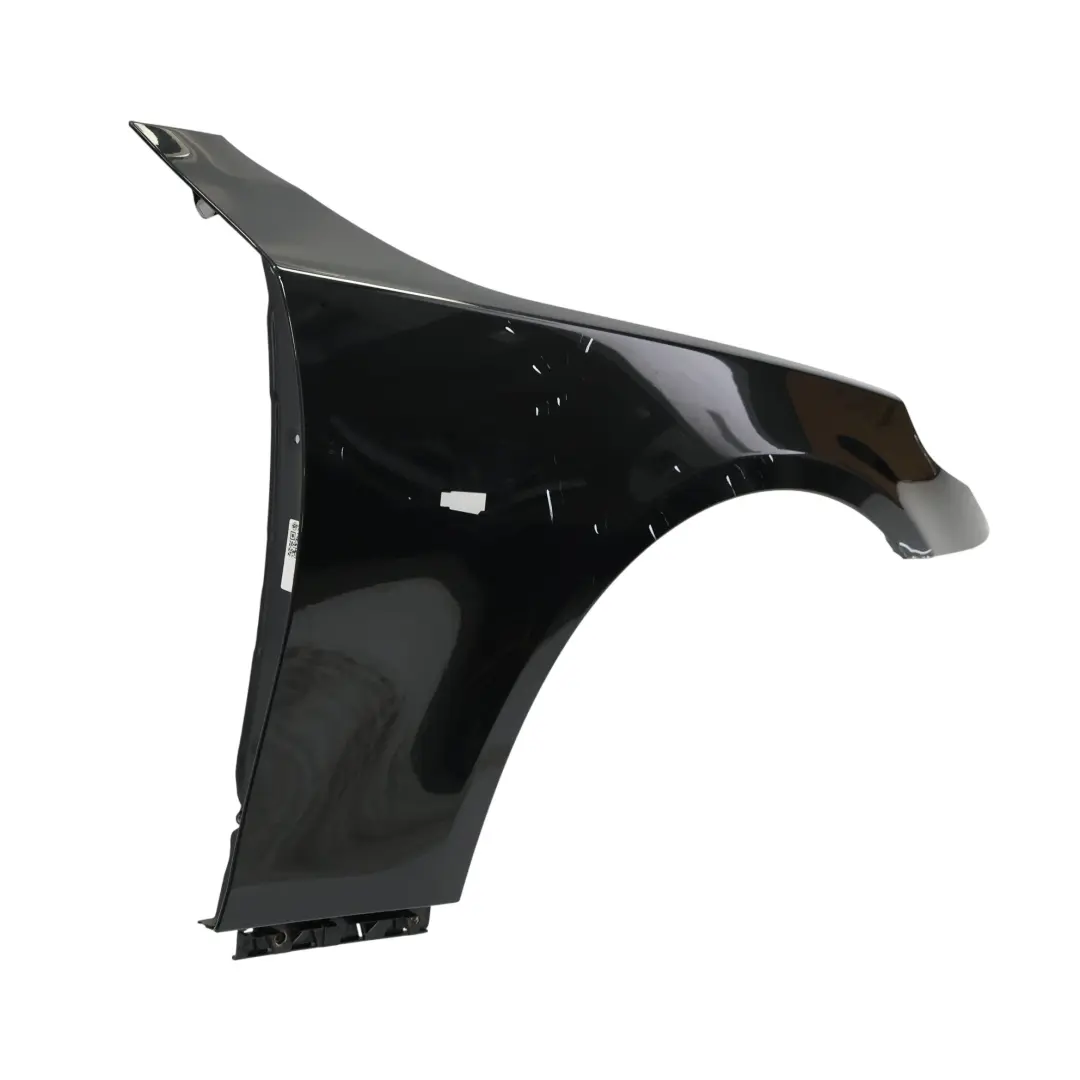 BMW E60 Side Wing Panel Fender Front Right O/S Black Sapphire Metallic - 475