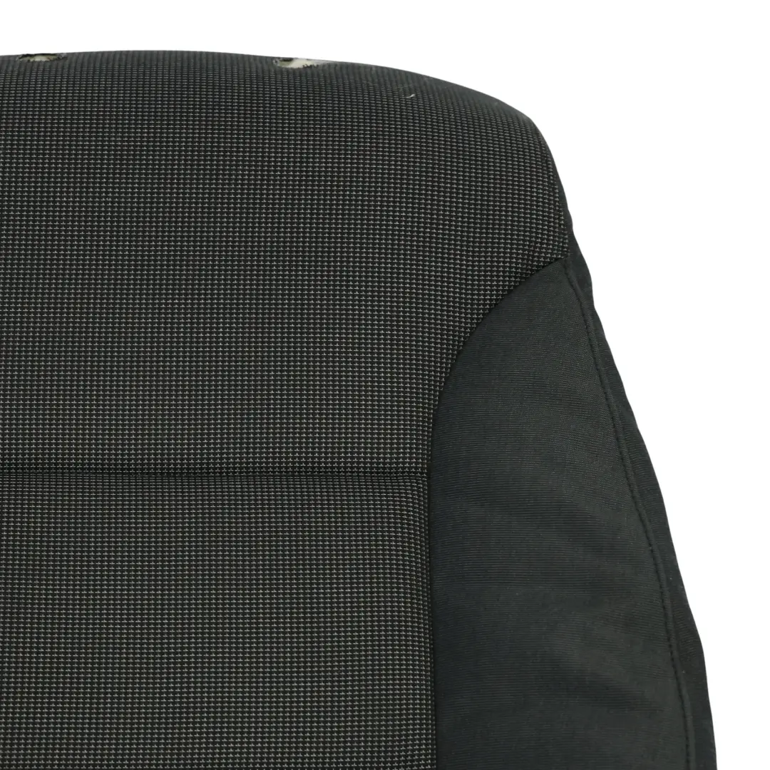 BMW E60 E61 Seat Backrest Front Left N/S Fabric Cloth Anthrazit 