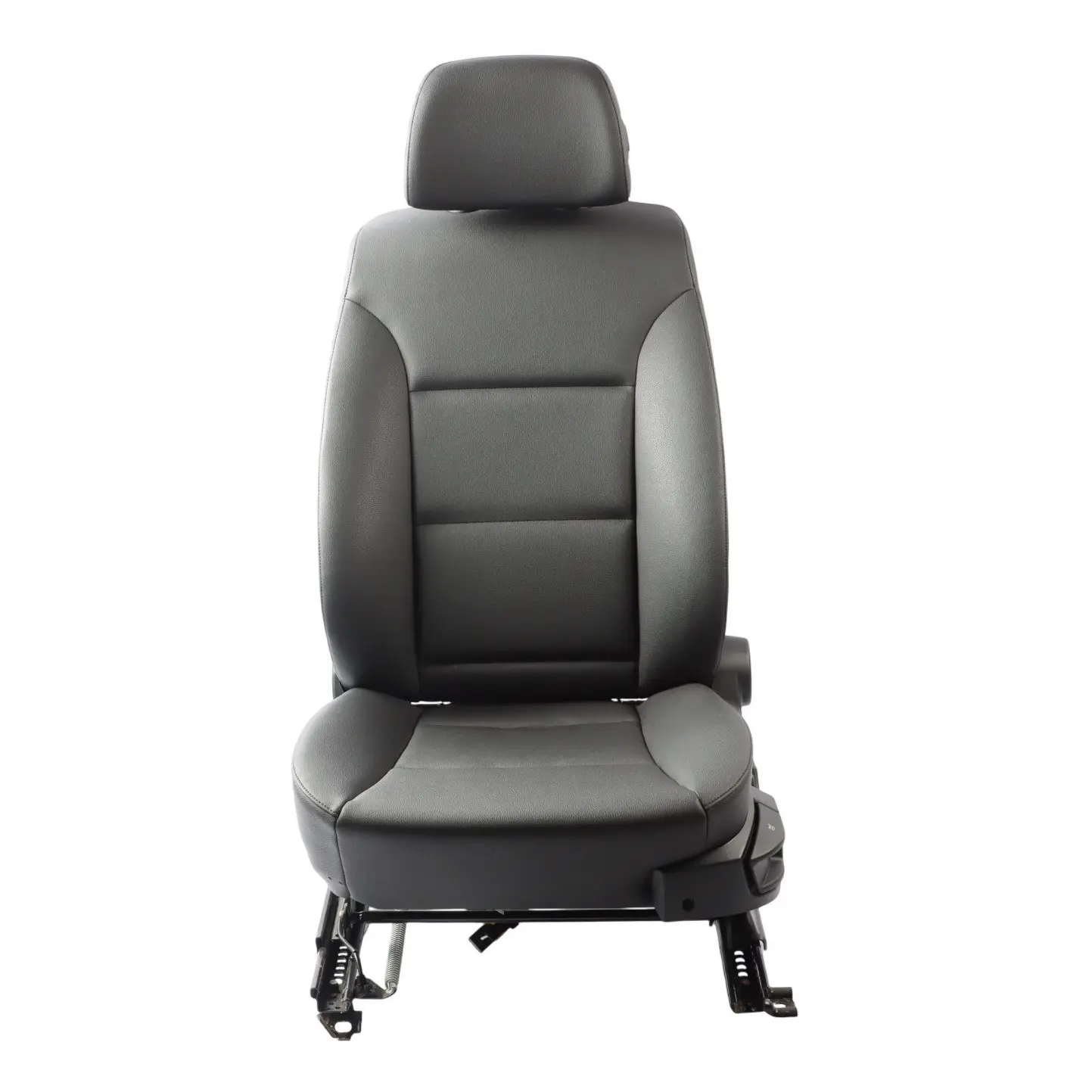 Front Seat BMW E60 E61 Heated Electric Imitation Leather Cover Left N/S Black