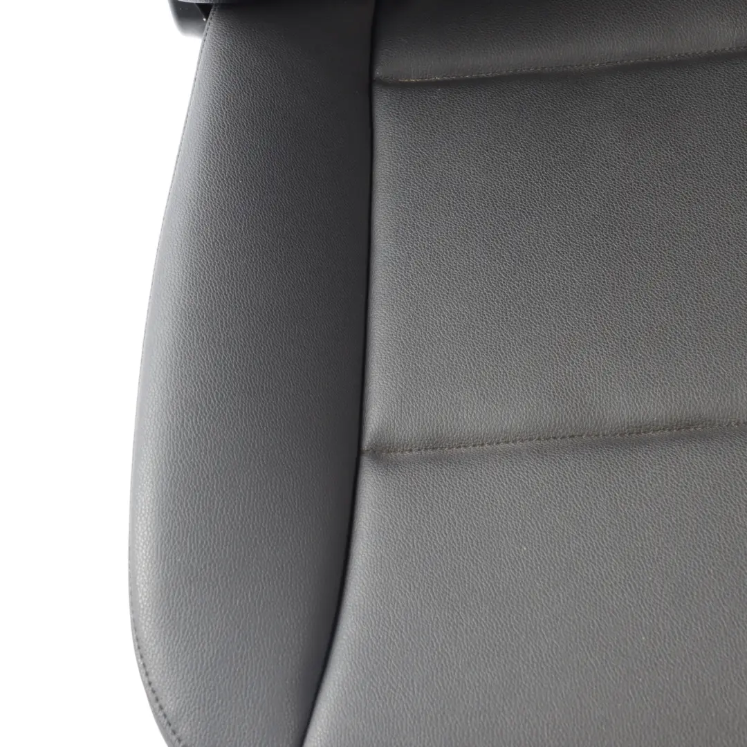 Front Seat BMW E60 E61 Heated Electric Imitation Leather Cover Left N/S Black