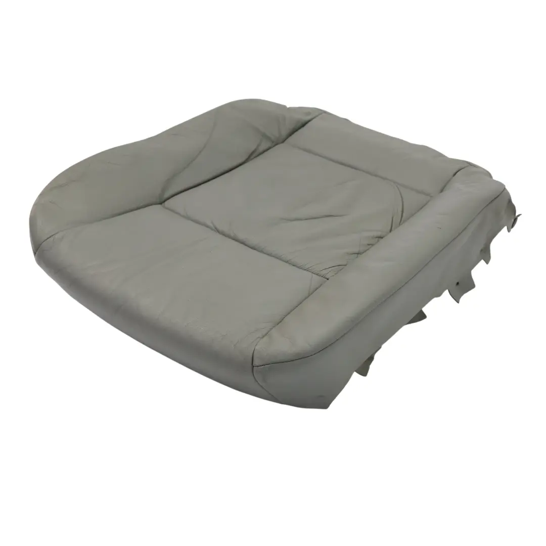 Seat Cover BMW E60 E61 Front Left Right Seat N/O/S Leather Trim Panel Grey