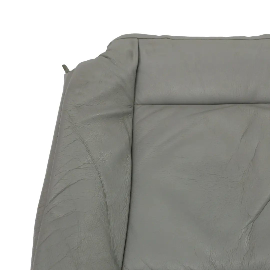 Seat Cover BMW E60 E61 Front Left Right Seat N/O/S Leather Trim Panel Grey