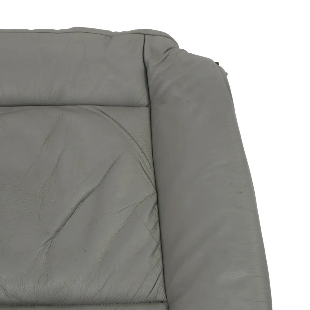 Seat Cover BMW E60 E61 Front Left Right Seat N/O/S Leather Trim Panel Grey