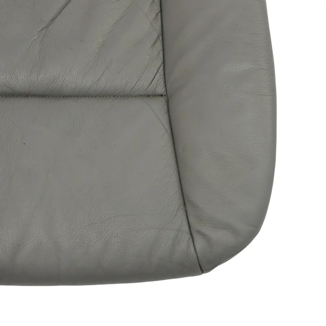Seat Cover BMW E60 E61 Front Left Right Seat N/O/S Leather Trim Panel Grey
